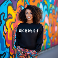 God is My Ishi Classic Design Sweatshirt